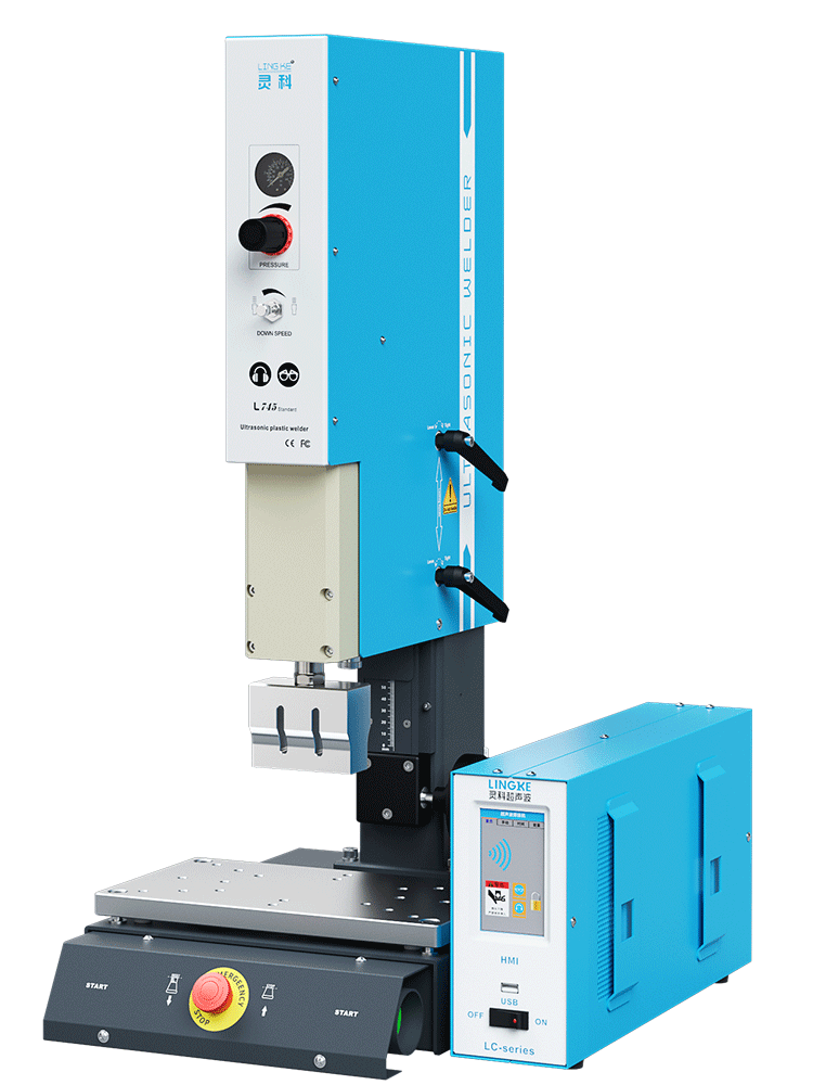 靈科超聲波塑料焊接機(jī) 40kHz-1200W L745 Standard 數(shù)字