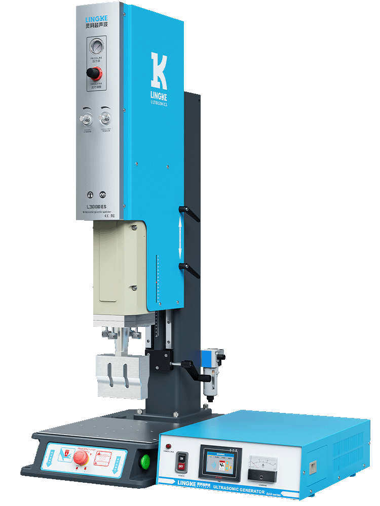 靈科超聲波塑料焊接機(jī) 方立柱 20kHz-2000/2600/3200W L3000 ES 模擬